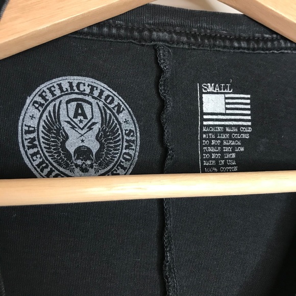 Affliction American Customs Motorcycle Shirt - Picture 5 of 6